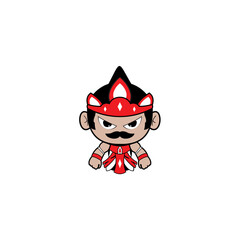 Gatot Kaca brown Red.eps