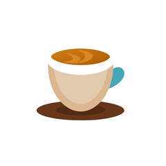 Obraz premium Vector illustration of a cup of coffee