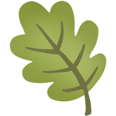 Green Oak Leaf