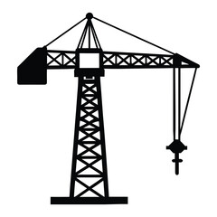 crane hook vector illustration isolated