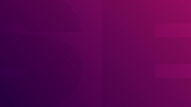 Dynamic and vibrant abstract background with a purple and magenta gradient. This seamless loop features bold, semi-transparent geometric shapes moving smoothly across the screen.