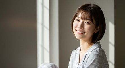 Soft Morning Light Portrait of a Young Woman