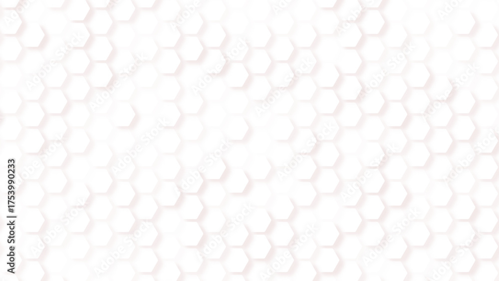 Wall mural black honeycomb on a white background. seamless texture. isometric geometry. honeycomb pattern with 