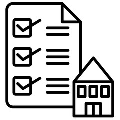 Building Permit Icon