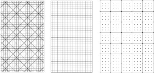 Regular Geometric Grid Vector Pack with Modern Abstract Line Patterns for Design, Background, Layout, Architecture, and Minimal UI Elements