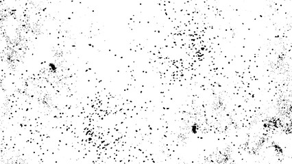 Rough black and white texture vector. Distressed overlay texture. Abstract textured effect. Vector Illustration. Black isolated on white background