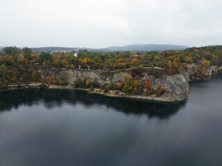 Zakrzówek - Kraków - Polska - widok z drona