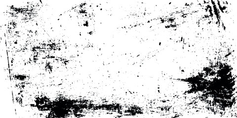 Black grunge grain scratched texture with black and white rough vintage distress surface.