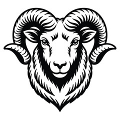 head of a ram