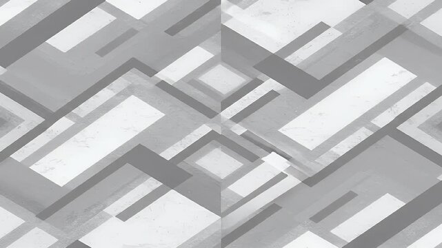 Abstract Geometric Background with Gray and White Lines