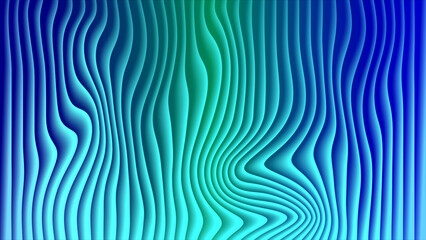 Hand made Abstract wavy lines background gradient color pattern modern vector design for wallpaper o