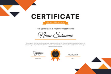 Certificate Template Design