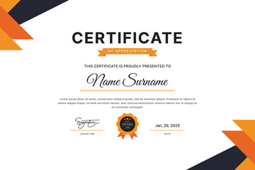 Certificate Template Design