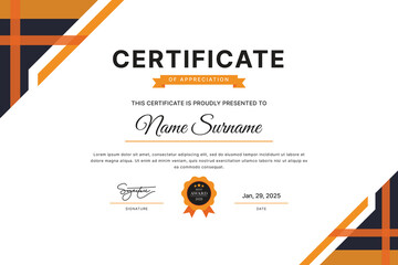 Certificate Template Design