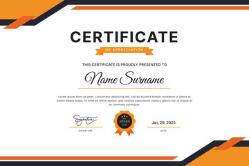 Certificate Template Design