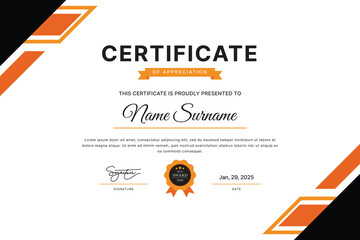 Certificate Template Design