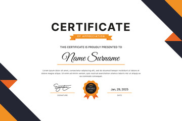 Certificate Template Design