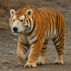 Obraz premium Hybrid of Polar Bear and Tiger