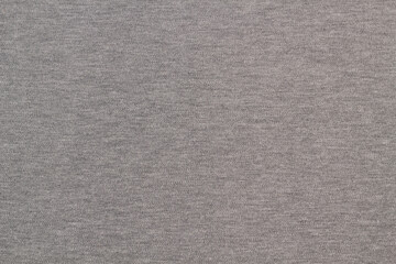 Fabric grey cotton Jersey background texture	