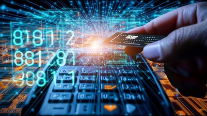 Digital credit card payment system. - Powered by Adobe