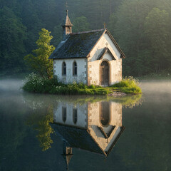 church on the river