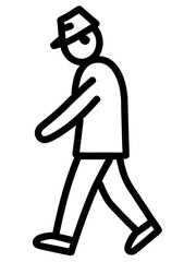 businessman holding euro sign, man with a briefcase, businessman with briefcase, silhouette of a man,  man running silhouette, Walking man sign isolated on white background. Man flat png icon. People 