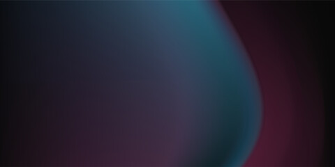 Fototapeta premium Aesthetic Gradient abstract background black, night, dark, evening, with copy space