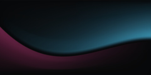 Aesthetic Gradient abstract background black, night, dark, evening, with copy space