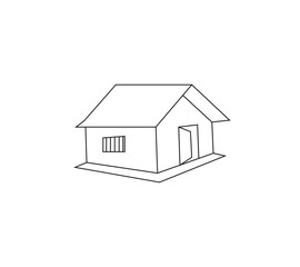 house icon on white background