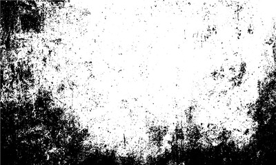 Grunge overlay texture with dust scratches and vintage distressed look , Abstract grunge texture background with two tone rough pattern