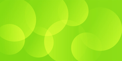 Green Abstract Circle Background. overlapping green circular shapes and gradient tones.vector illustration eps10