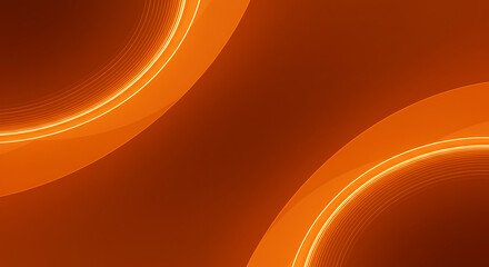 Minimalist Frosted Glass Wallpaper - Orange