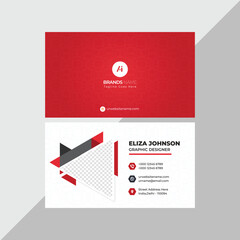 Modern Professional Business Card, Creative And Simple Business Visiting Card, Business Card Design Template 