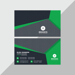 Modern Professional Business Card, Creative And Simple Business Visiting Card, Business Card Design Template 