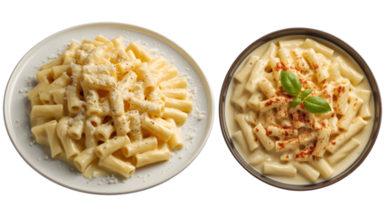 Creamy dreamy rigatoni pasta plates offer comfort food indulgence and culinary delight for food bloggers