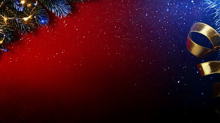 Festive Holiday Spirit: An evocative holiday scene, draped in vibrant hues and intricate details. Featuring a cascade of sparkling dust that mirrors the allure of the season's joyful spirit.