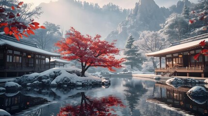 japanese garden in japan