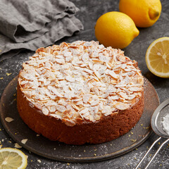 Almond lemon cake