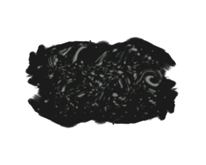 Black watercolor brush stroke with rough edges and bold texture on white background. Perfect for abstract design, ink art, and creative graphic elements. Modern artistic paint stain backdrop.