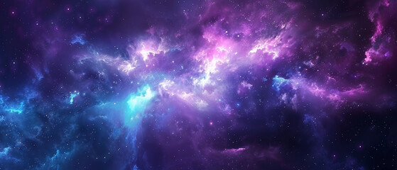 Celestial tapestry: A vibrant cosmic expanse of nebulous wonders and stardust