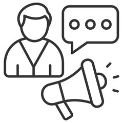 Promotion Outline Icon