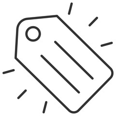 Brand Name Outline Icon