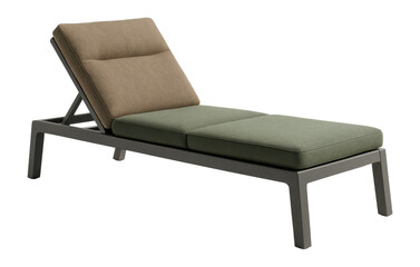 A convertible sun lounger that easily transforms into a bench for versatile garden seating.