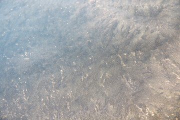 background of frost and ice crystals