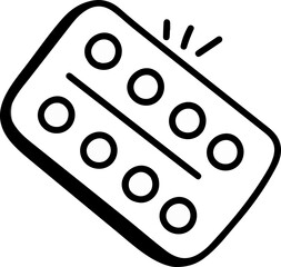 pill bister medicine tablet icon