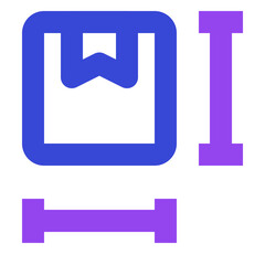 shipping and delivery twotone icon set