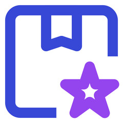 shipping and delivery twotone icon set