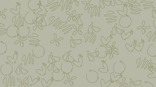 Pattern of hearts and flowers suitable for valentines day cards, wedding invitations, and romanticthemed designs. Versatile and charming design element.