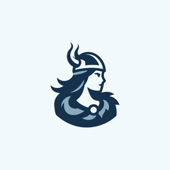 Viking Girl Logo