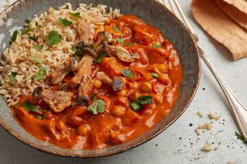 Tikka masala vegan